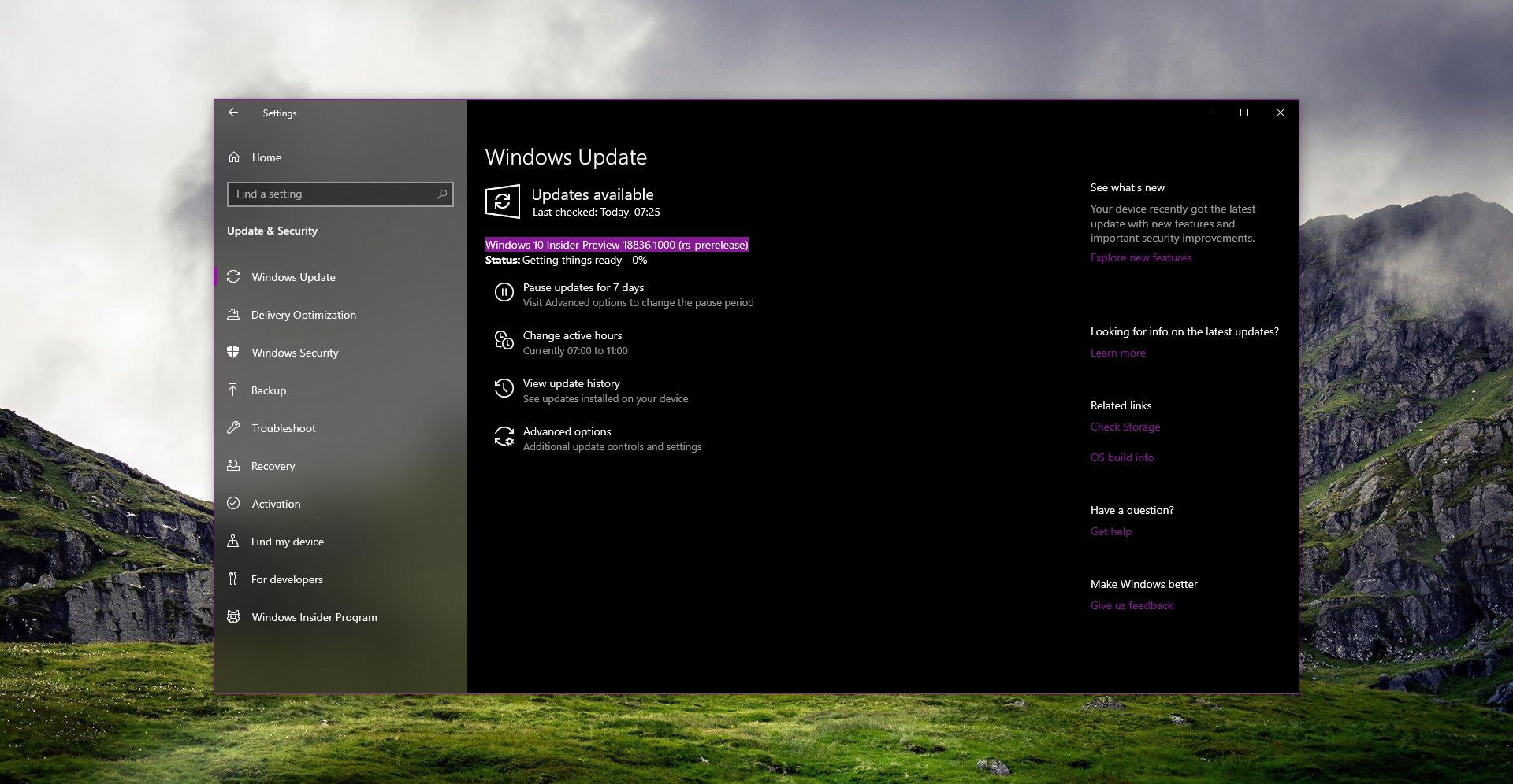 windows microsoft update april feature lift face build releases getting insiders ahead skip